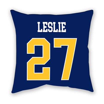 Marquette - NCAA Men's Lacrosse : Parker Leslie - Pillow-1