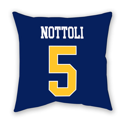 Marquette - NCAA Men's Lacrosse : Jacob Nottoli - Pillow-1