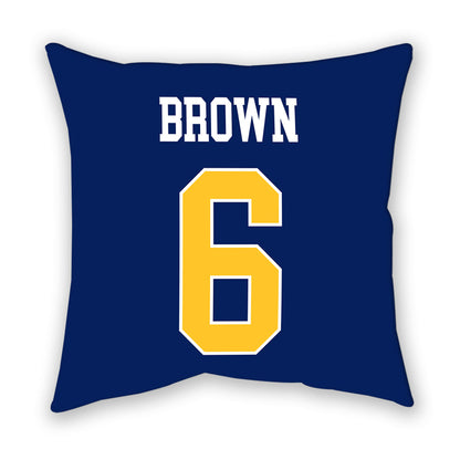 Marquette - NCAA Women's Lacrosse : Haley Brown - Pillow-1