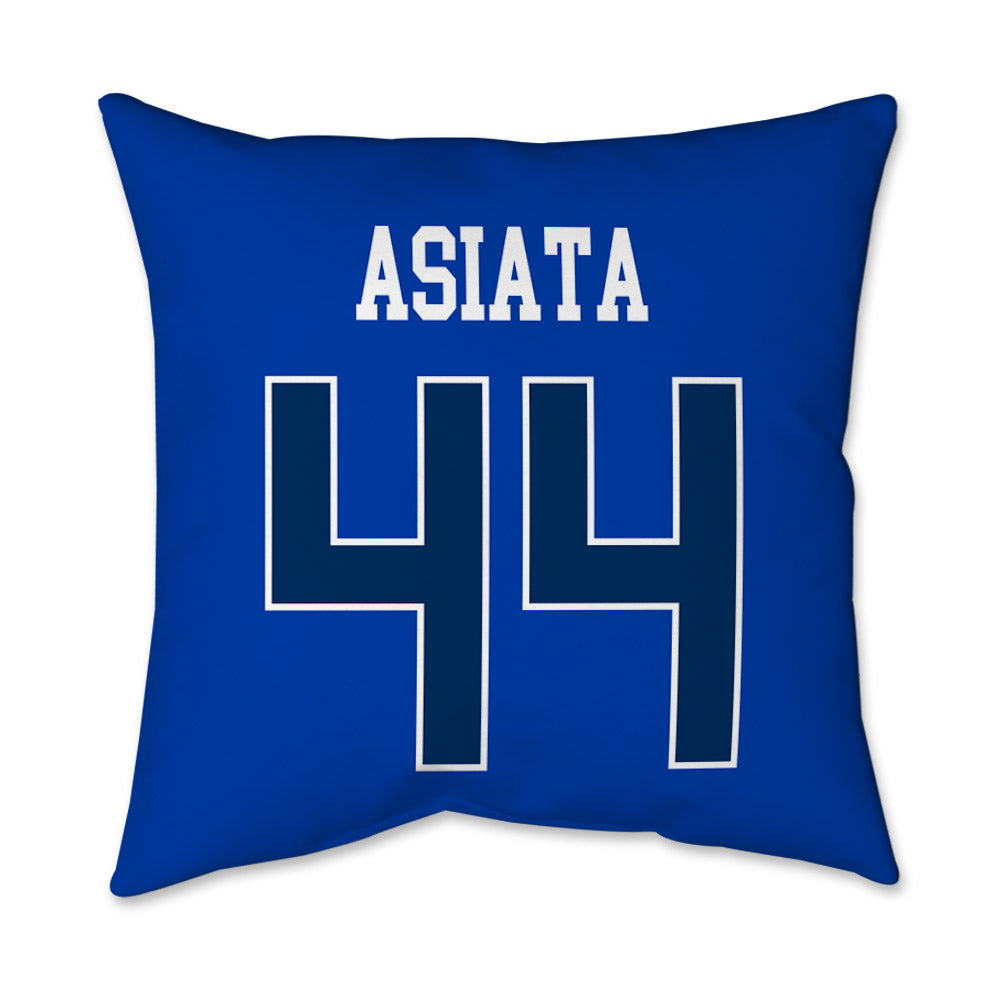 BYU - NCAA Football : Ephraim Asiata - Graphic Pillow 16x16-1