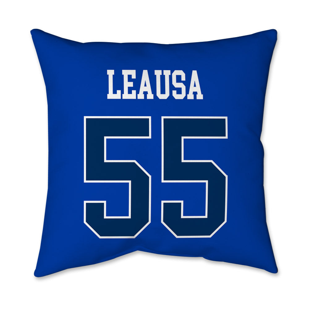 BYU - NCAA Football : Austin Leausa - Graphic Pillow 16x16-1