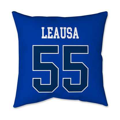 BYU - NCAA Football : Austin Leausa - Graphic Pillow 16x16-1