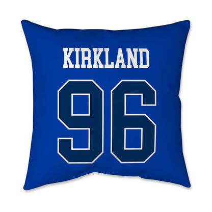 BYU - NCAA Football : Justin Kirkland - Graphic Pillow 16x16-1