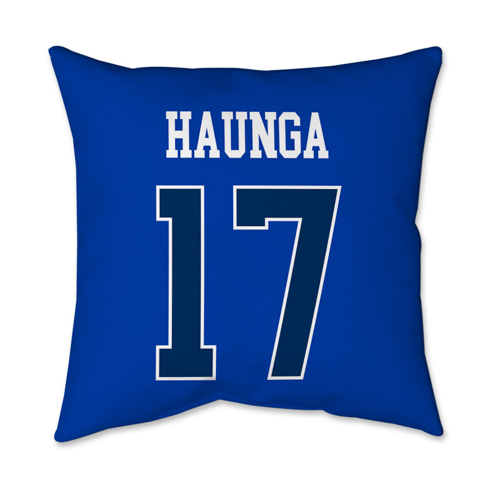 BYU - NCAA Football : Pokaiaua Haunga - Graphic Pillow 16x16-1