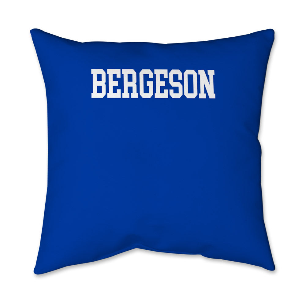 BYU - NCAA Women's Tennis : Sage Bergeson - Graphic Pillow 16x16-1