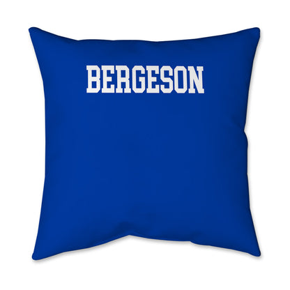 BYU - NCAA Women's Tennis : Sage Bergeson - Graphic Pillow 16x16-1
