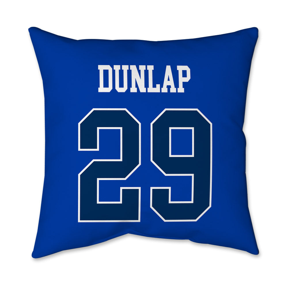 BYU - NCAA Football : Jayden Dunlap - Graphic Pillow 16x16-1