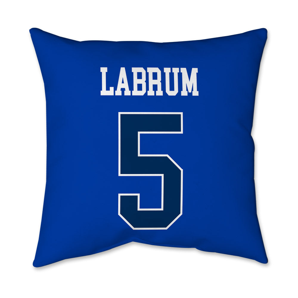 BYU - NCAA Women's Soccer : Ella Labrum - Graphic Pillow 16x16-1