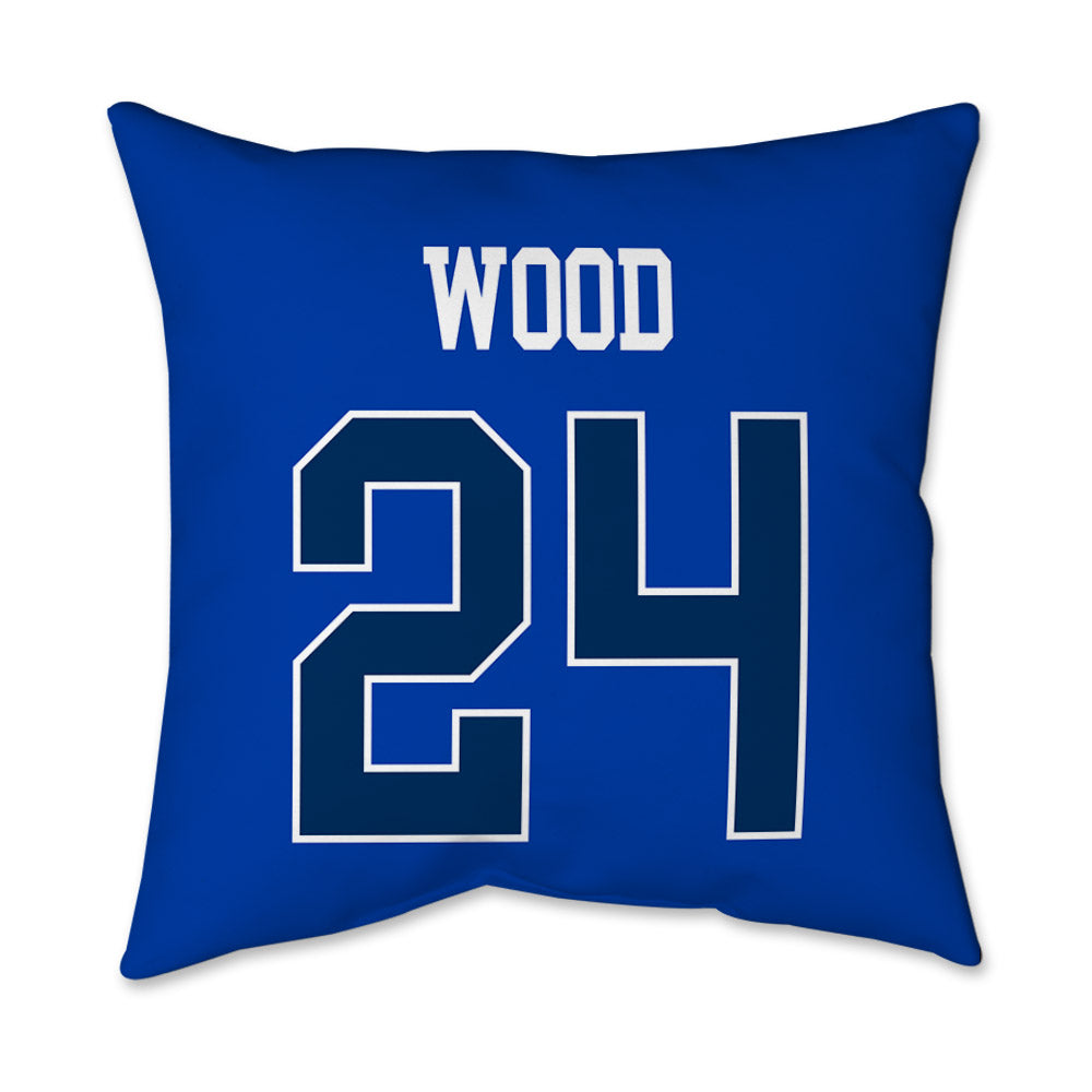 BYU - NCAA Football : Ethan Wood - Graphic Pillow 16x16-1