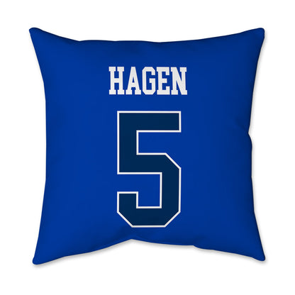 BYU - NCAA Football : Cody Hagen - Graphic Pillow 16x16-1