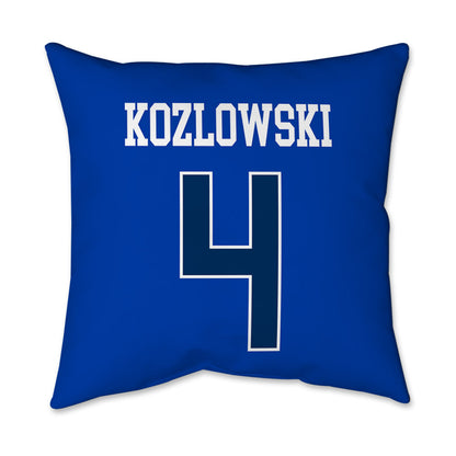 BYU - NCAA Men's Basketball : Brody Kozlowski - Graphic Pillow 16x16-1