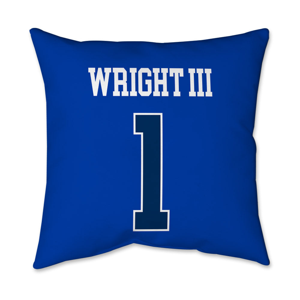 BYU - NCAA Men's Basketball : Robert Wright III - Graphic Pillow 16x16-1