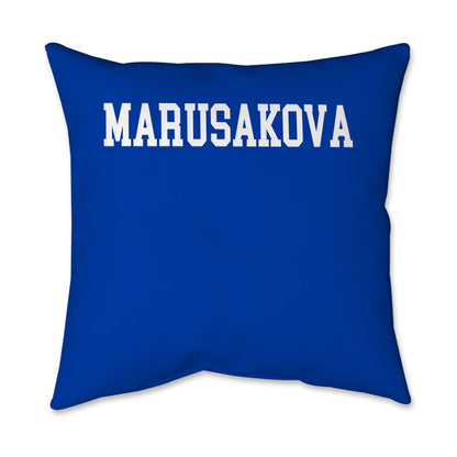 BYU - NCAA Women's Swimming & Diving : Emma Marusakova - Graphic Pillow 16x16-1