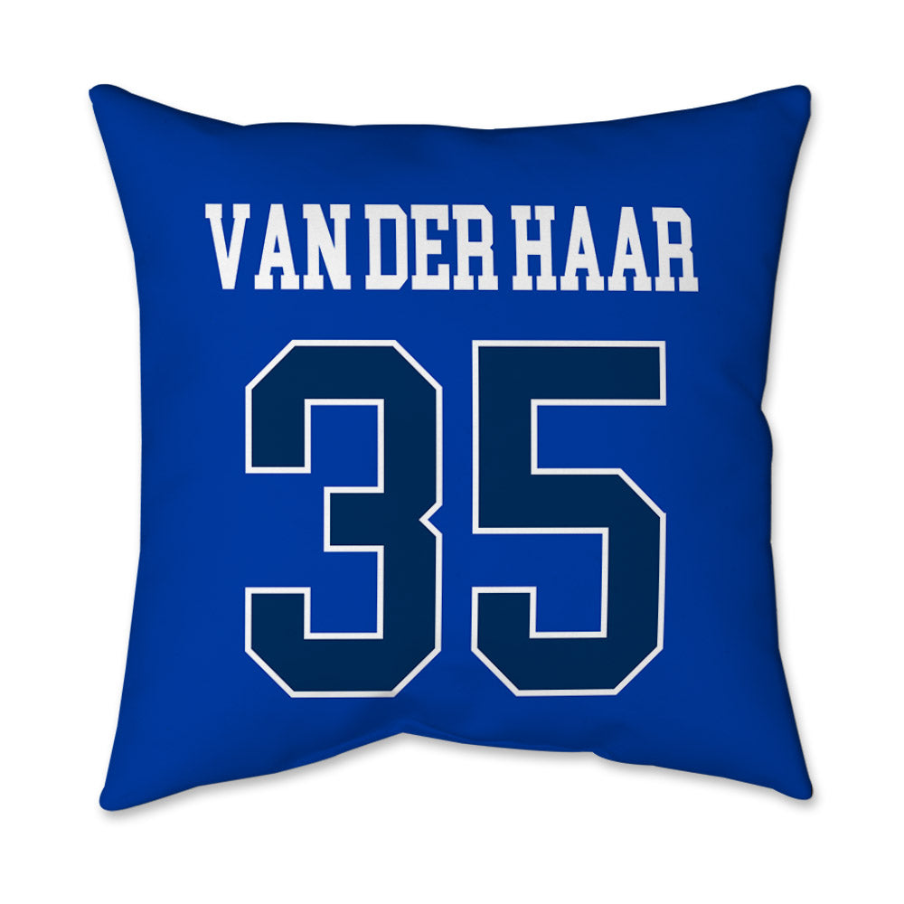 BYU - NCAA Football : Samuel Van Der Haar - Graphic Pillow 16x16-1