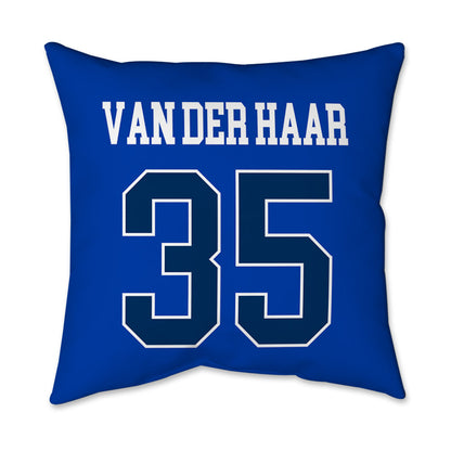 BYU - NCAA Football : Samuel Van Der Haar - Graphic Pillow 16x16-1