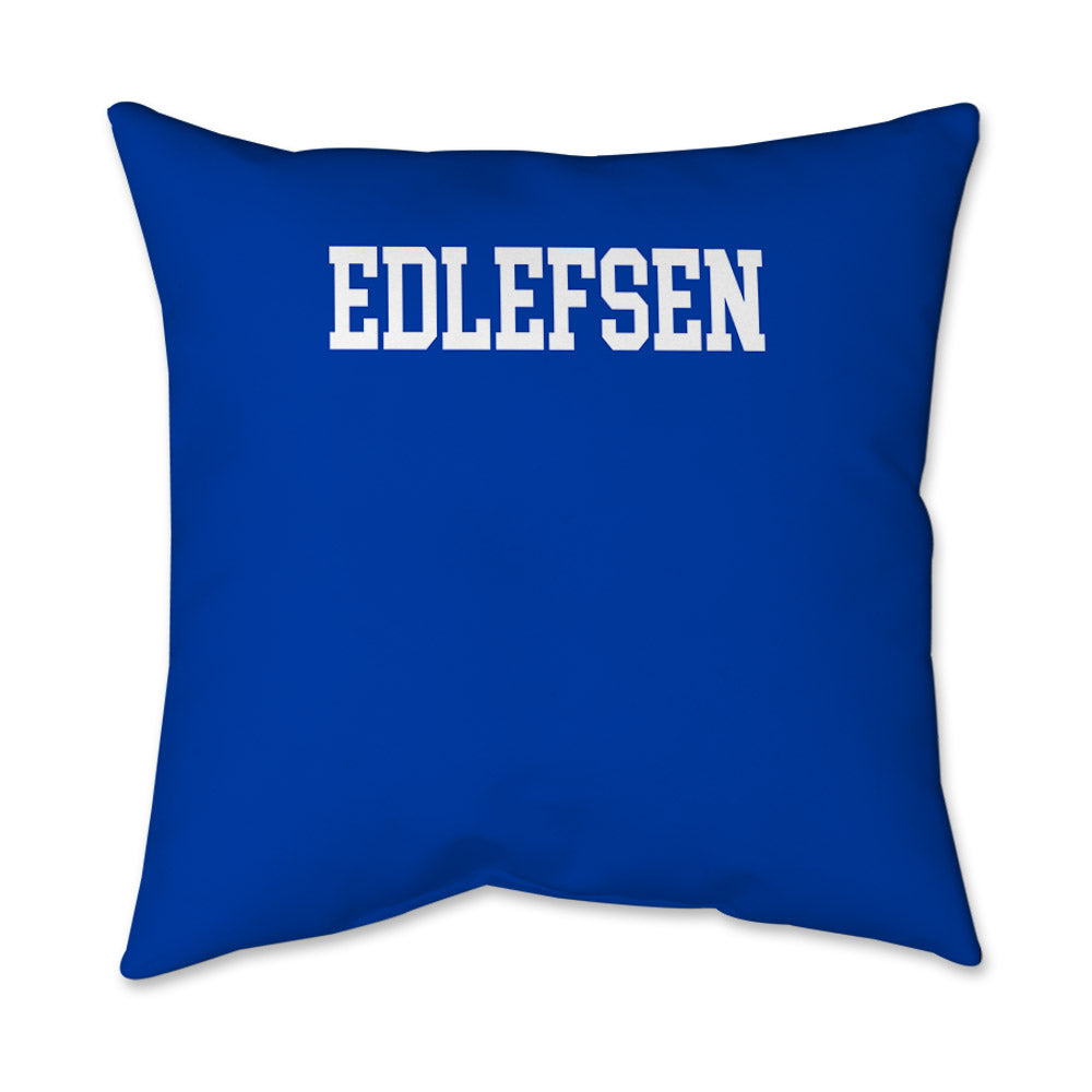 BYU - NCAA Men's Swimming & Diving : Tyler Edlefsen - Graphic Pillow 16x16-1