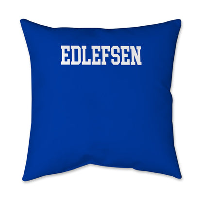 BYU - NCAA Men's Swimming & Diving : Tyler Edlefsen - Graphic Pillow 16x16-1