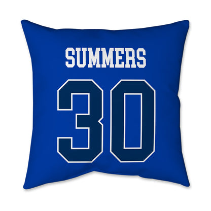 BYU - NCAA Women's Soccer : Mattyn Summers - Graphic Pillow 16x16-1