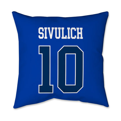 BYU - NCAA Women's Soccer : Sophie Sivulich - Graphic Pillow 16x16-1
