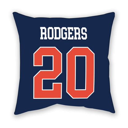 Illinois - NCAA Men's Basketball : Ty Rodgers - Pillow-1