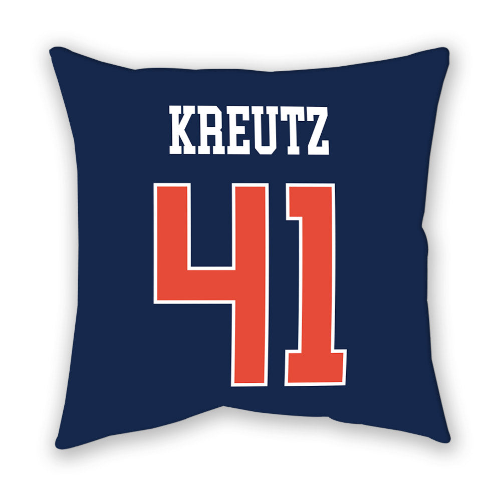 Illinois - NCAA Football : James Kreutz - Pillow-1