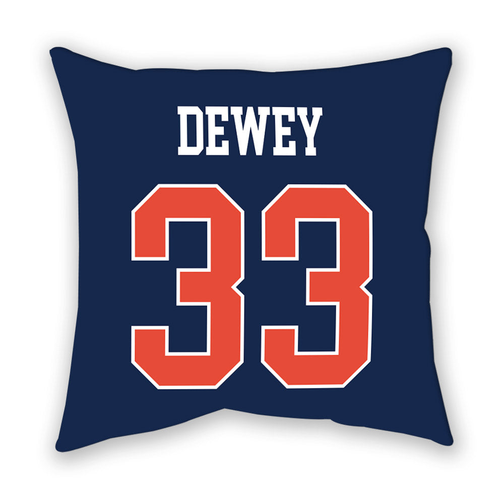 Illinois - NCAA Women's Basketball : Samantha Dewey - Pillow-1
