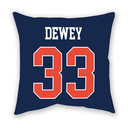 Illinois - NCAA Women's Basketball : Samantha Dewey - Pillow-1