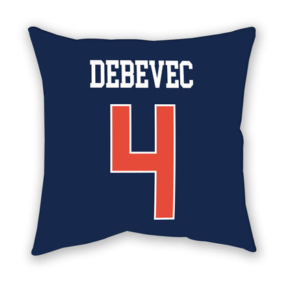 Illinois - NCAA Softball : Gabrielle Debevec - Pillow-1