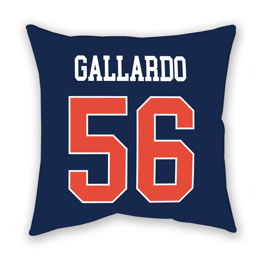 Illinois - NCAA Football : Guillermo Gallardo - Pillow-1