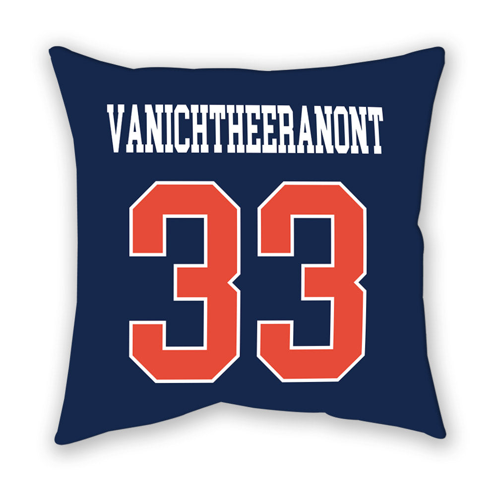 Illinois - NCAA Men's Gymnastics : Ryan Vanichtheeranont - Pillow-1