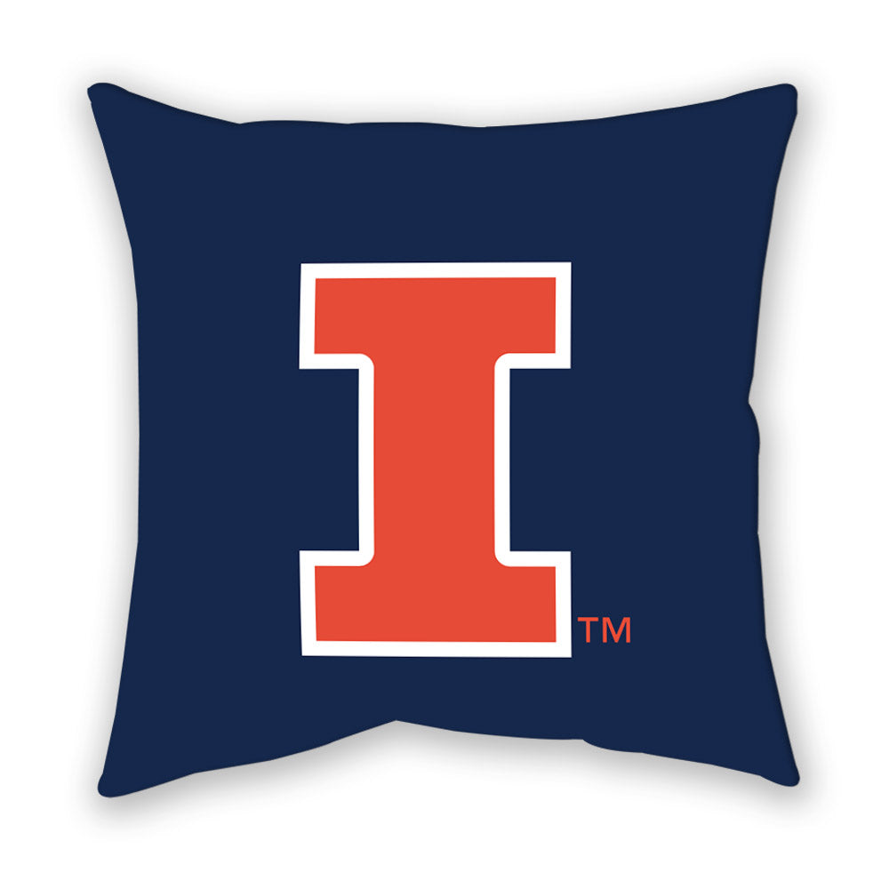 Illinois - NCAA Women's Basketball : erica finney - Pillow-0
