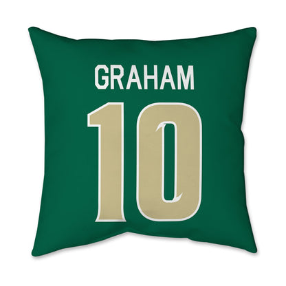 USF - NCAA Women's Lacrosse : Avery Graham - Graphic Pillow 16x16-1