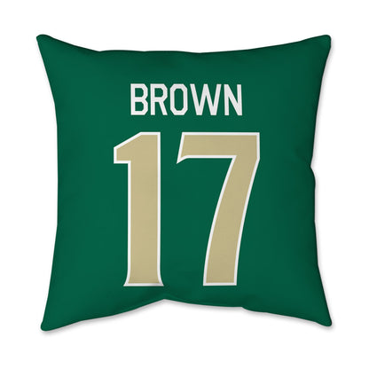 USF - NCAA Football : Byrum Brown - Graphic Pillow 16x16-1