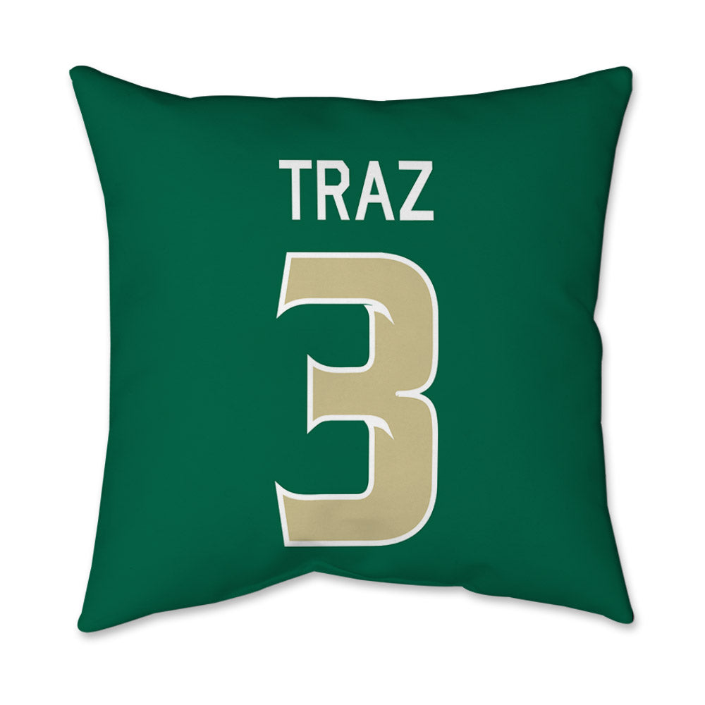 USF - NCAA Women's Lacrosse : Elle Traz - Graphic Pillow 16x16-1