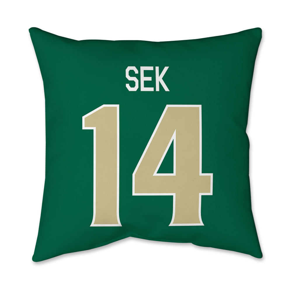 USF - NCAA Beach Volleyball : Josephine Sek - Graphic Pillow 16x16-1