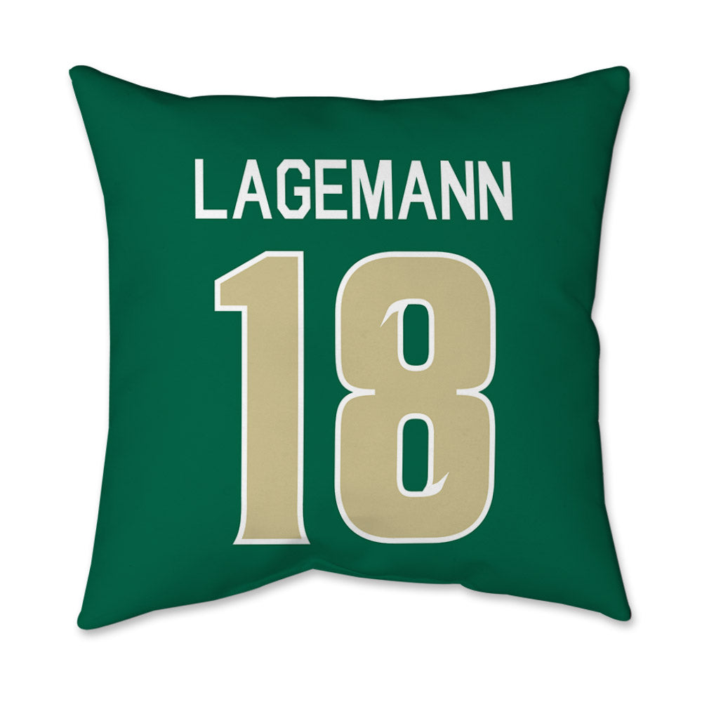 USF - NCAA Beach Volleyball : Abigail Lagemann - Graphic Pillow 16x16-1