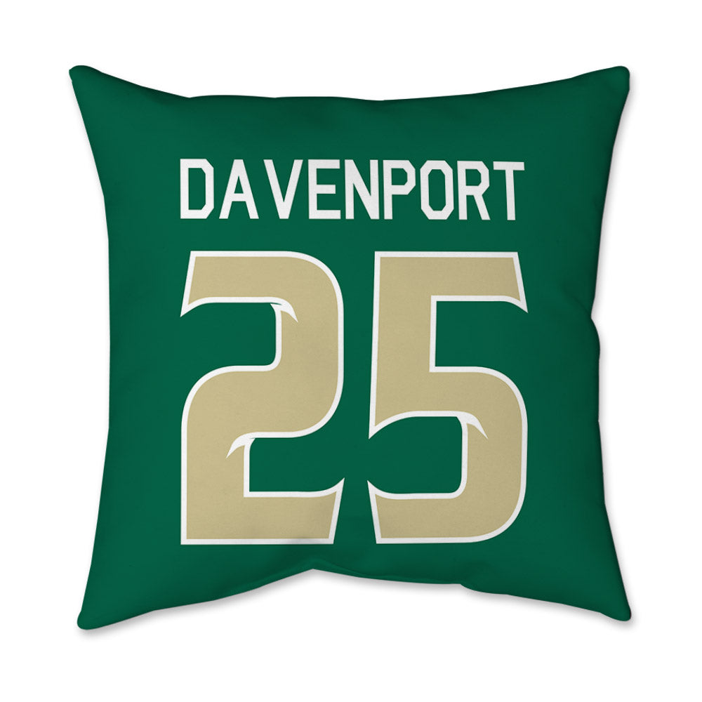 USF - NCAA Football : Nykahi Davenport - Graphic Pillow 16x16-1