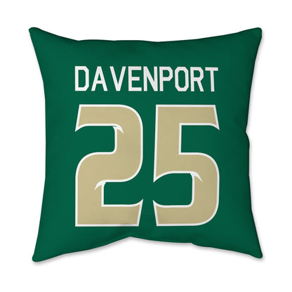 USF - NCAA Football : Nykahi Davenport - Graphic Pillow 16x16-1