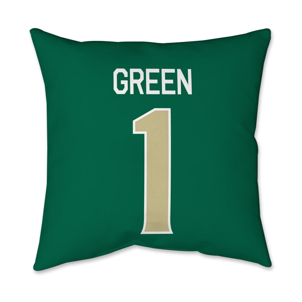 USF - NCAA Men's Basketball : DeAnte Green - Graphic Pillow 16x16-1