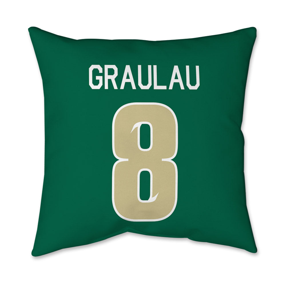 USF - NCAA Baseball : Gabe Graulau - Graphic Pillow 16x16-1