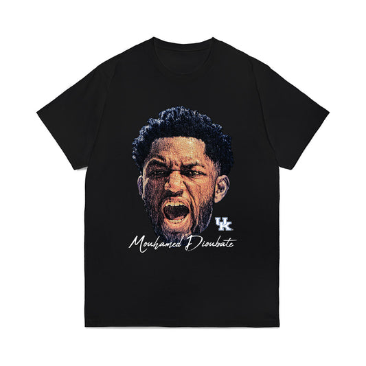 Kentucky - NCAA Men's Basketball : Mouhamed Dioubate - Game Face Comfort Colors T-Shirt-0
