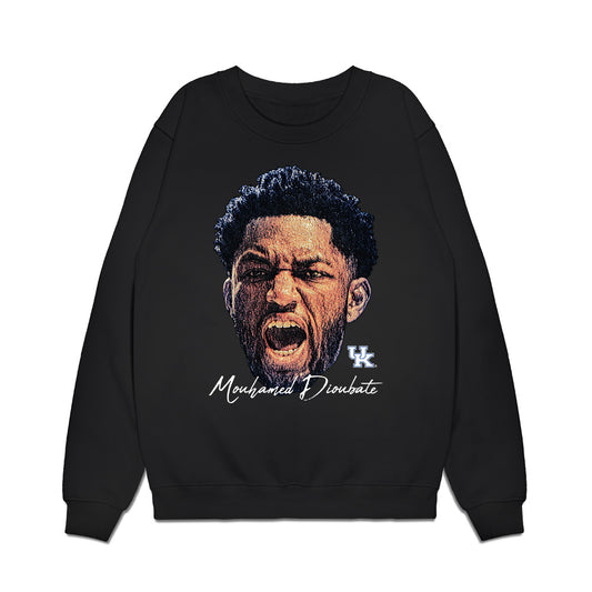 Kentucky - NCAA Men's Basketball : Mouhamed Dioubate - Game Face Premium Crewneck Sweatshirt-0
