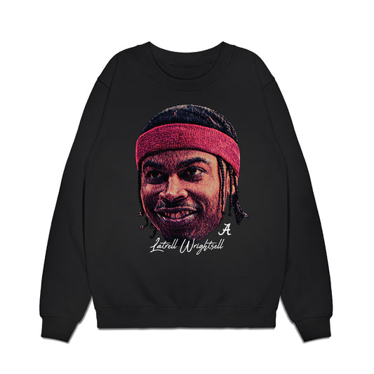 Alabama - NCAA Men's Basketball : Latrell Wrightsell Jr. - Game Face Premium Crewneck Sweatshirt-0