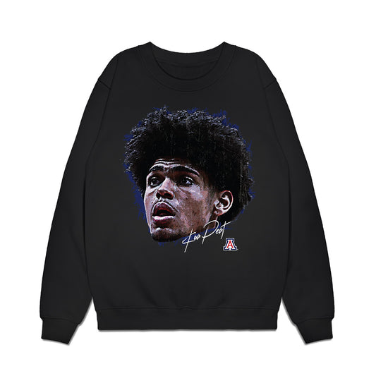 Arizona - NCAA Men's Basketball : Koa Peat - Game Face Premium Crewneck Sweatshirt-0