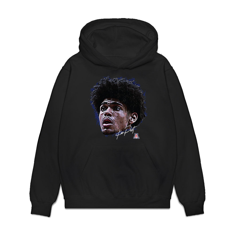 Arizona - NCAA Men's Basketball : Koa Peat - Game Face Premium Hooded Sweatshirt-0