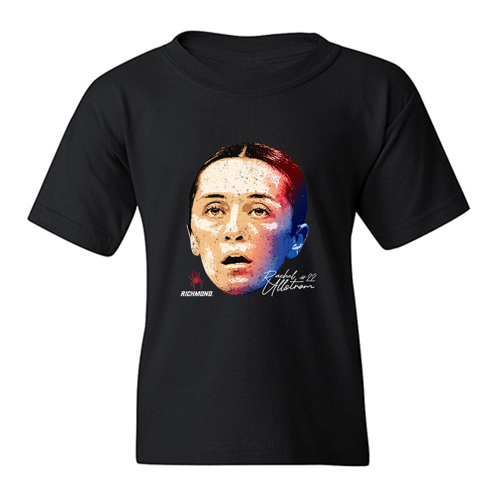 Richmond - NCAA Women's Basketball : Rachel Ullstrom - Game Face Youth T-Shirt-0