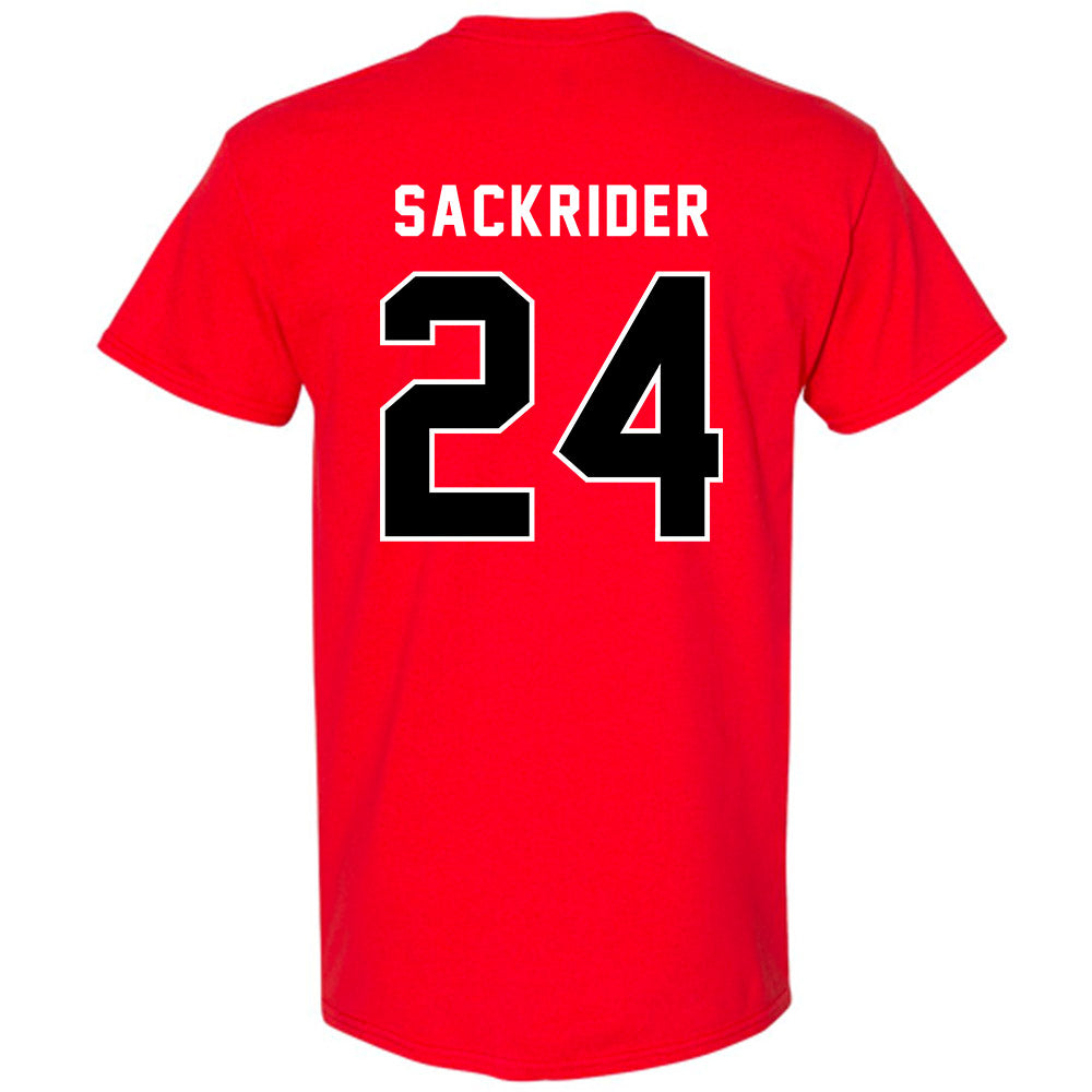 Fairfield - NCAA Women's Basketball : Jalyn Sackrider - T-Shirt-1