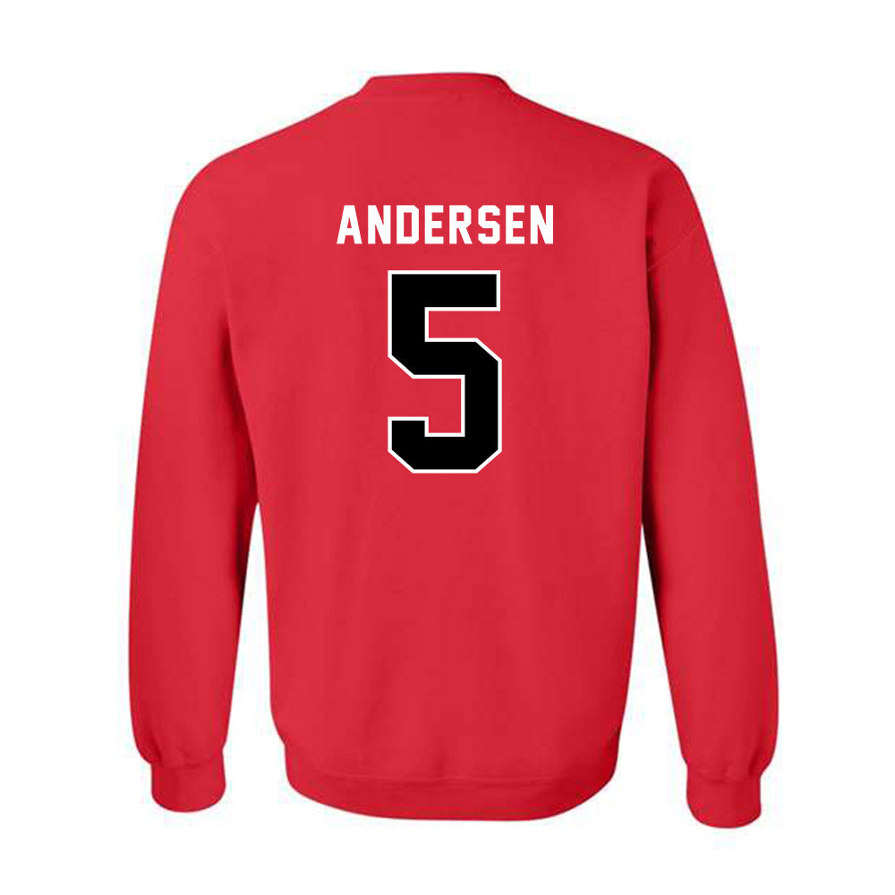 Fairfield - NCAA Women's Basketball : Meghan Andersen - Crewneck Sweatshirt-1