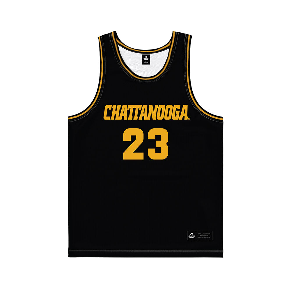 UTC - NCAA Women's Basketball : Ava Card - Black Basketball Jersey-0