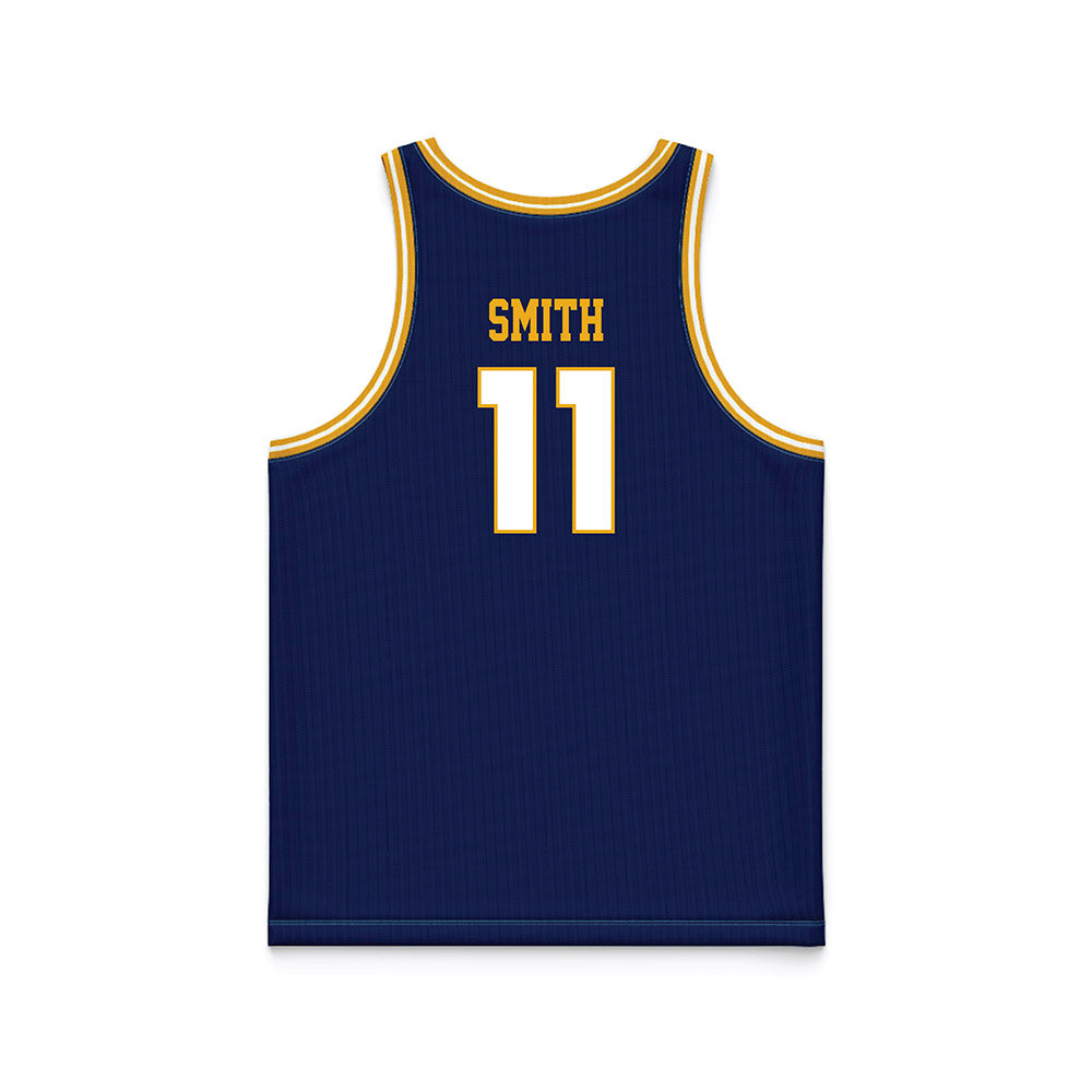 UTC - NCAA Men's Basketball : Billy Smith - Navy Basketball Jersey-1